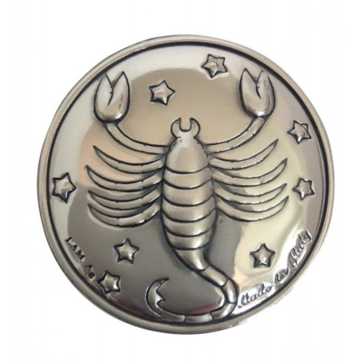 
                                            BLAZON ZODIAC SCORPIO - diam. mm 30
                                            