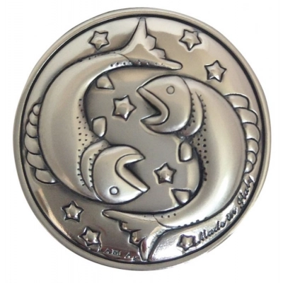 
                                            BLAZON ZODIAC PIESCES - diam. mm 30
                                            