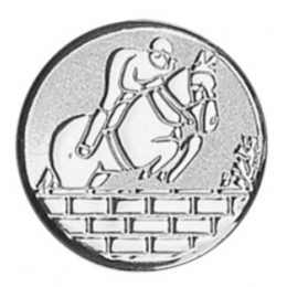 PLATE HORSEBACK RIDING d=25mm