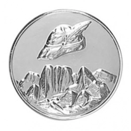 PLATE ITALIAN ALPINE TROOPER d=25mm