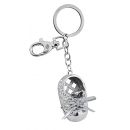 KEY CHAIN SHOE W/SILVER TIES - NO BOX