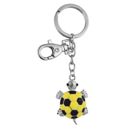 KEY CHAIN TARTLE YELLOW/BLACK - NO BOX
