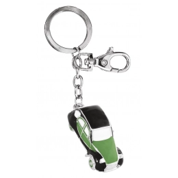 KEY CHAIN CLASSIC CAR GREEN BLACK-NO BOX