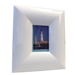 PHOTOFRAME WHITE ROUNDED  - 100x150 mm