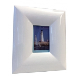PHOTOFRAME WHITE ROUNDED  - 150x200 mm