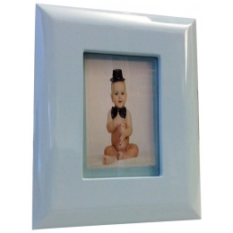 PHOTOFRAME LIGHT BLUE PARTIALLY  FLAT