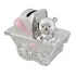 MONEYBOX PRAM PINK H80 MM