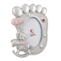 'PHOTOFRAME FOOTPRINT PINK MM 40X65