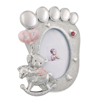 
                                            'PHOTOFRAME FOOTPRINT PINK MM 40X65
                                            