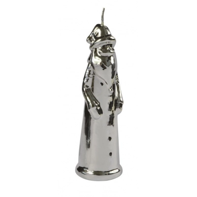 
                                                CANDLE SANTA CLAUS SILVER SHINY
                                                