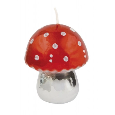 
                                                CANDLE RED MUSHROOM SHINY
                                                