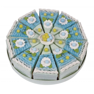 
                                                FAVOR PIECE OF CAKE LIGHT BLUE
                                                