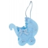 FAVOR PRAM TEXTILE LIGHT BLUE
