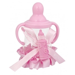Детская бутылочка FAVOR, розовая