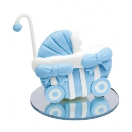 БАНТЫ ДЛЯ КОЛЯСКИ СВЕТЛО-ГОЛУБЫЕ