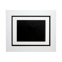 Белая рамка для таблички 13x18 см