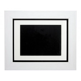 Белая рамка для таблички 15x20 см