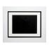 Белая рамка для таблички 15x20 см