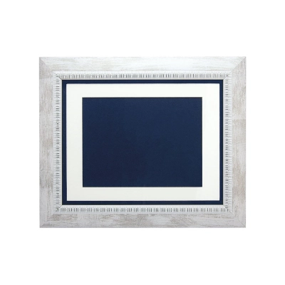 
                                                Белая/Серебряная рамка для таблички 12x16 см
                                                
