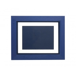 CORNICE BLU PER TARGA 12X16 cm