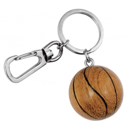 KEY CHAIN BASKETBALL BALL - NO BOX