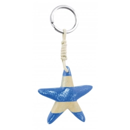 KEY CHAIN STARFISH - NO BOX