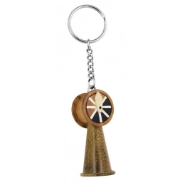 KEY CHAIN MINI-NAUTICAL TELEGRAPH-no box