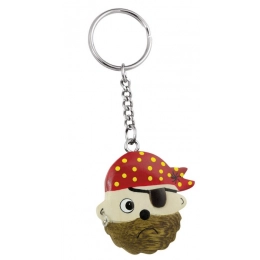 KEY CHAIN MINI - PIRATE WITH BEARD