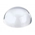 Полусфера из белого стекла, диаметр 96 мм, высота 45 мм Полусфера из белого стекла, диаметр 96 мм, высота 45 мм