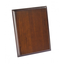 PLAQUE RECTANGULAR WALNUT 230x180x15 MM