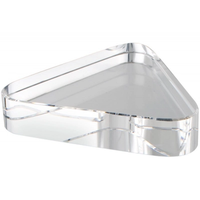 
                                            Пресс-папье треугольное белое 90x100 мм
                                            