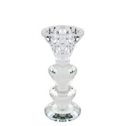 TEA-LIGHT HOLDER GLASS, MEDIUM - NO BOX