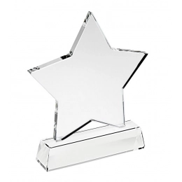 TROPHY STAR OF GLASS mm140 base h 30