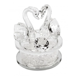GLASS SWANS - NO BOX