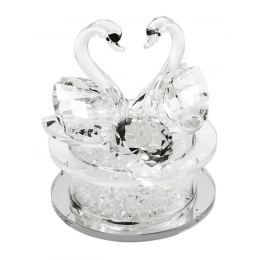 GLASS SWANS - NO BOX