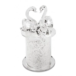 GLASS SWANS - NO BOX