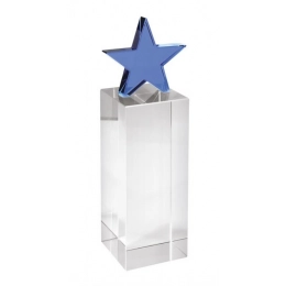 TROPHY STAR & PARALLELEPIPED h 180 mm