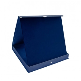 BLUE VELVET PLAQUE BOX 29X29