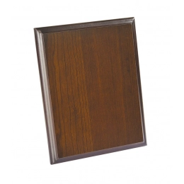 PLAQUE RECTANGULAR WALNUT 300X250X15 MM