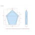 Трофей из кристалла K9 - 180 мм