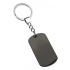 RECTANGULAR KEYCHAIN BLACK CHROMED