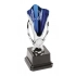 TROPHY BLUE CUP H 220 MM