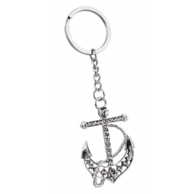 
                                            KEYRING ANCHOR WITH CRYSTALS - NO BOX
                                            