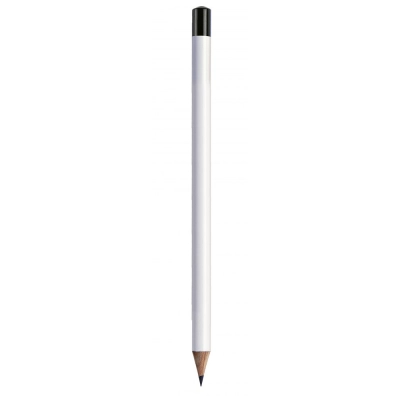 
                                            BIG PENCIL WHITE / CAP BLACK -MIN. 50PCS
                                            