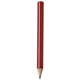 PENCIL RED d=7,3 length 87 - MIN.100PCS