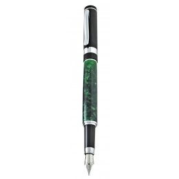 FOUNTAIN PEN MARBLE GREEN