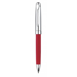 PEN METAL CHROMED/RED SHINY