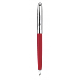 PEN METAL CHROMED/RED SHINY