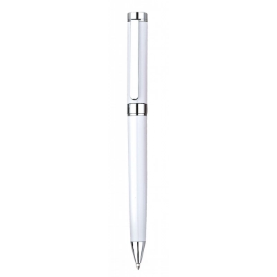 
                                                PEN METAL CHROMED/WHITE SHINY
                                                