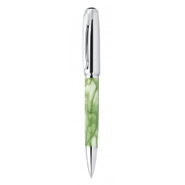 PEN METAL GREEN MARBLED